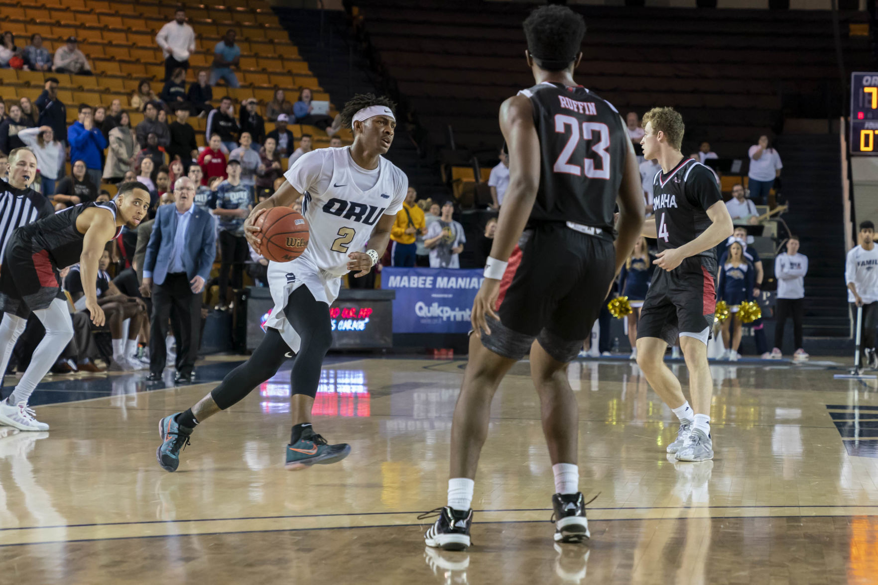 Oral Roberts University faces Omaha - Men's Basketball